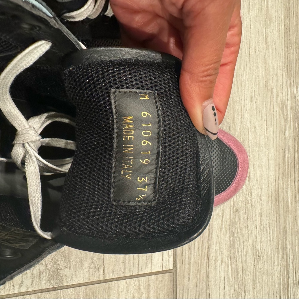 SAINT LAURENT High Top Tennis Shoes Size 7.5 - Picture 11 of 14